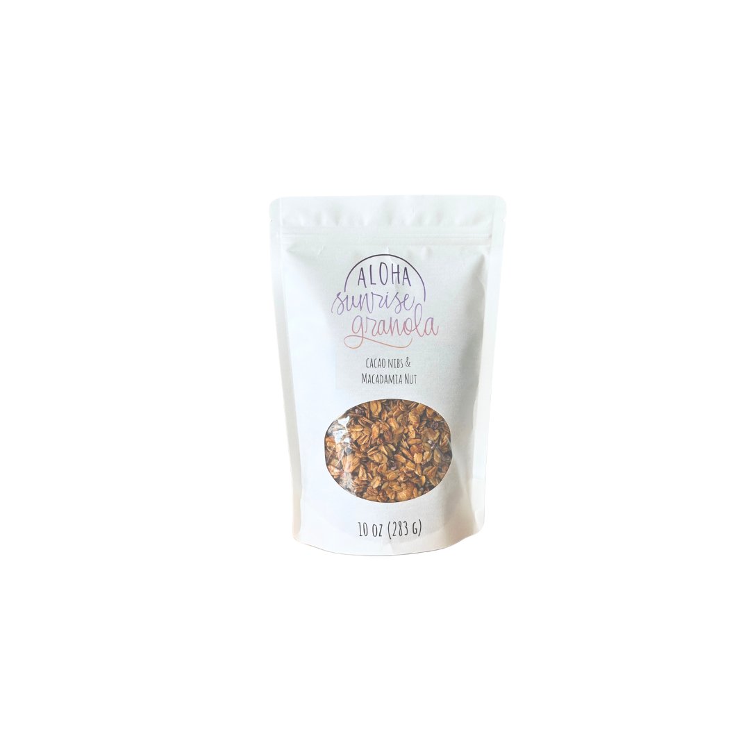 Cacao & Mac Nut Granola - Aloha Sunrise Granola