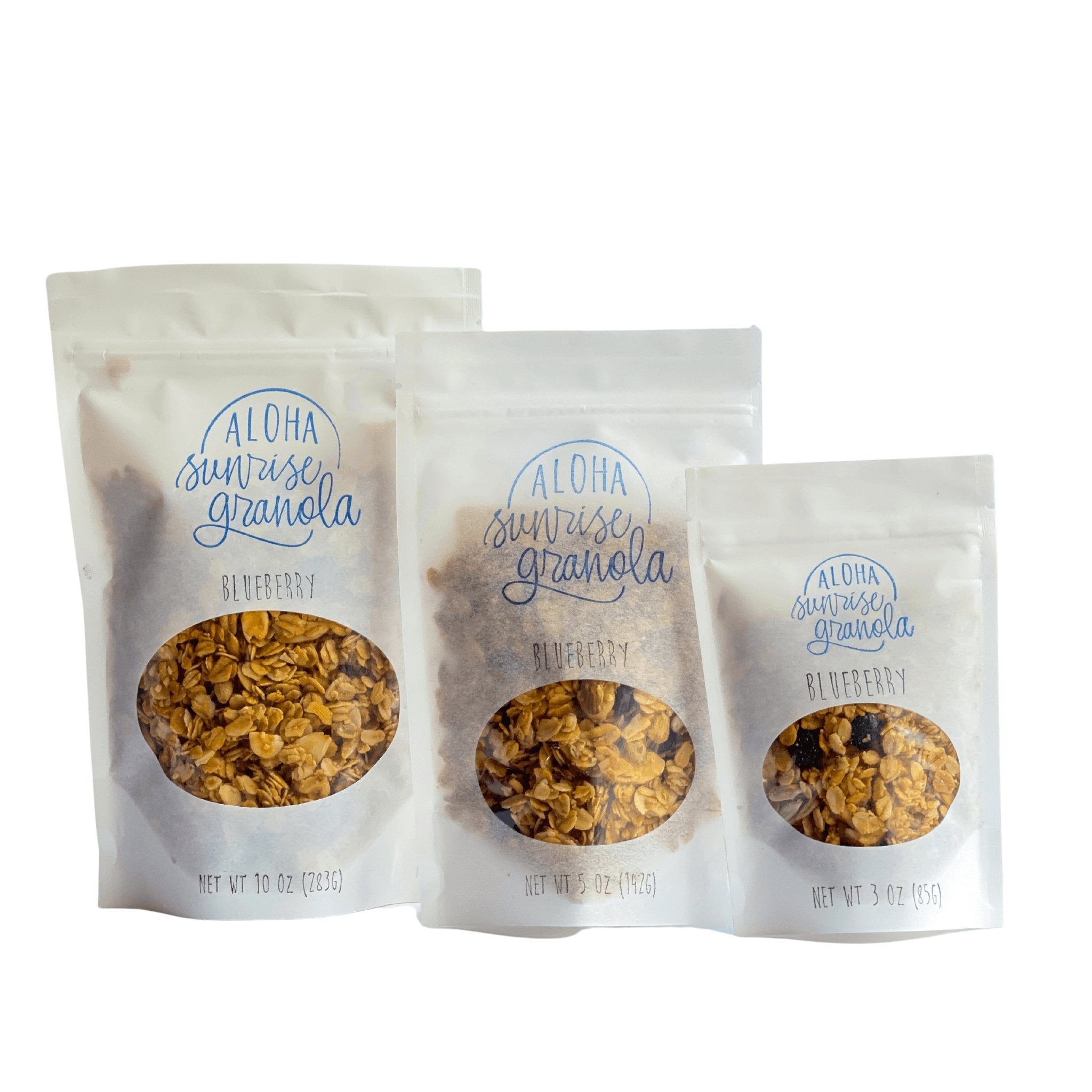 Blueberry Small-Batch Granola - Aloha Sunrise Granola